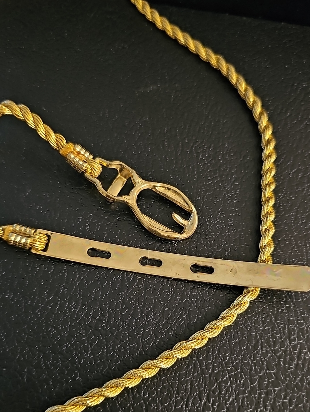 Goldtone Rope Belt - Picture 3 of 3